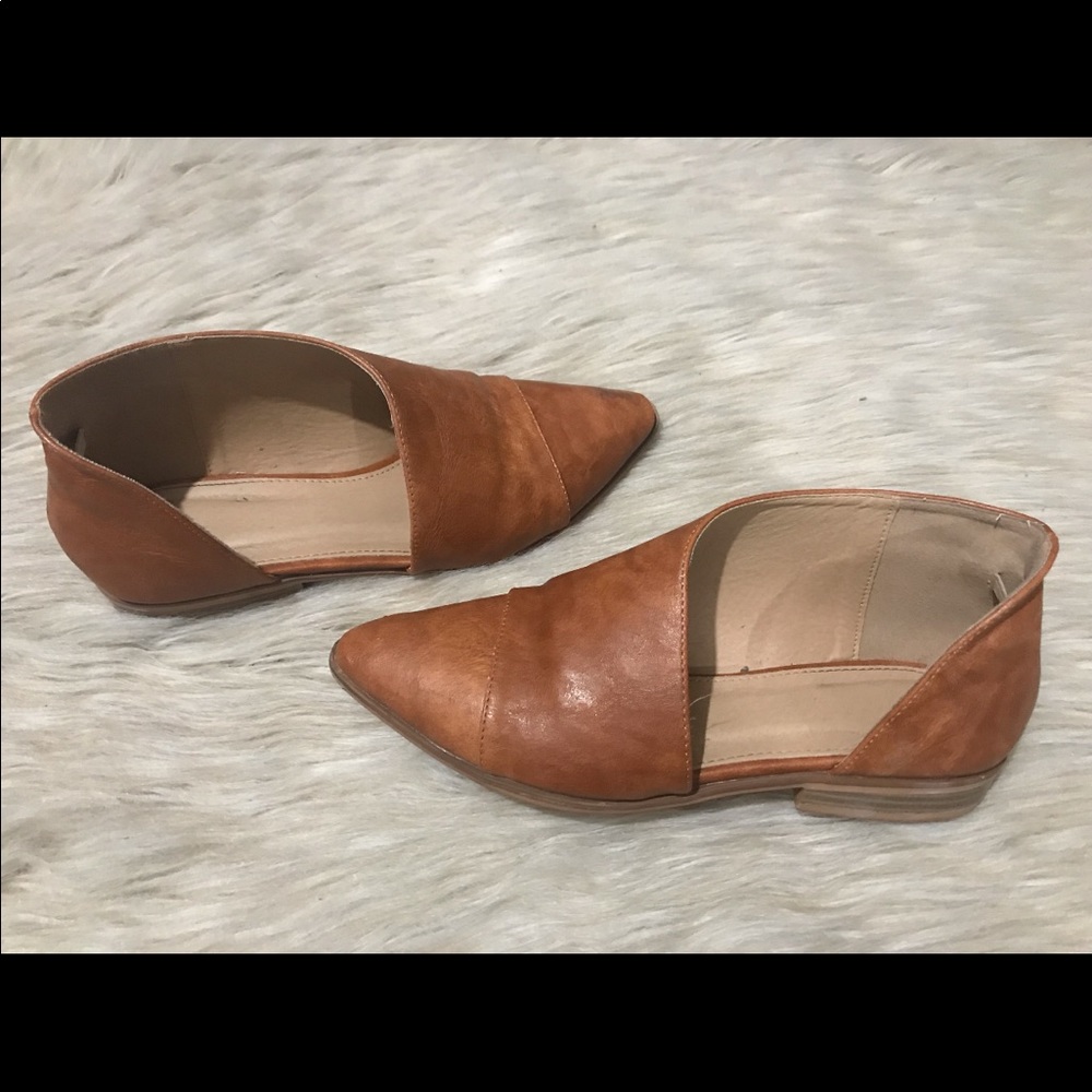 Catherine Malandrino faux leather shoes